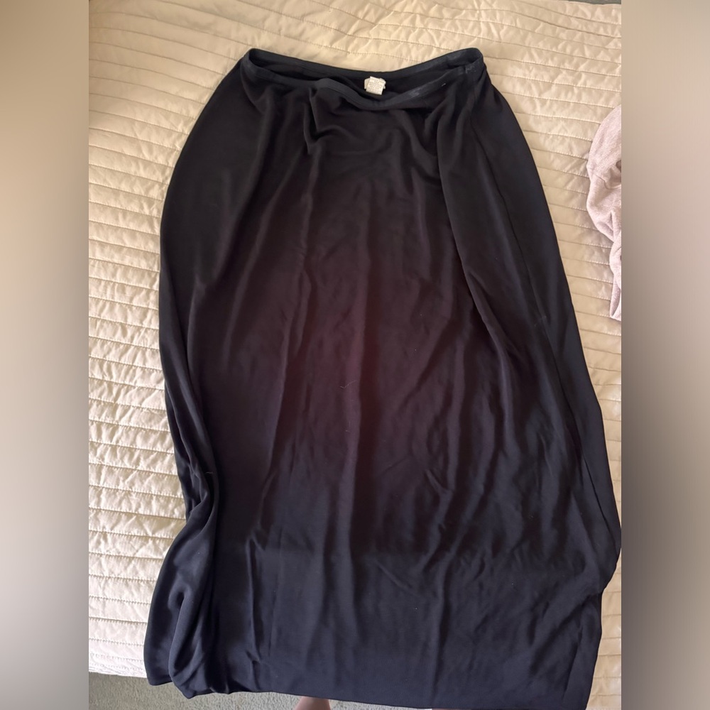 Maxi black skirt